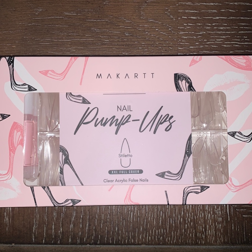 Makartt XXL full cover stiletto false nails
